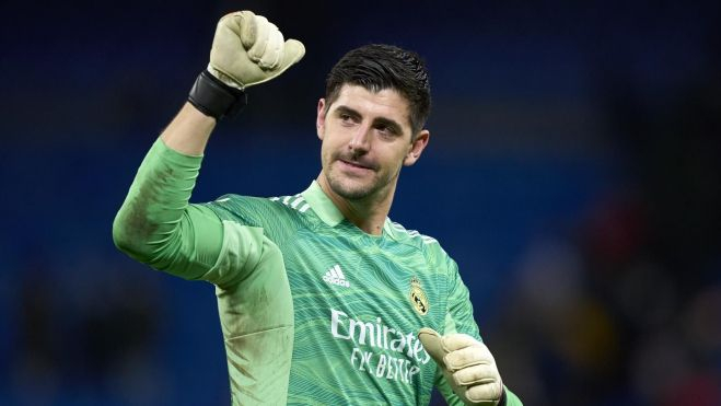 Thibaut Courtois en el campo Thibaut Courtois en el campo