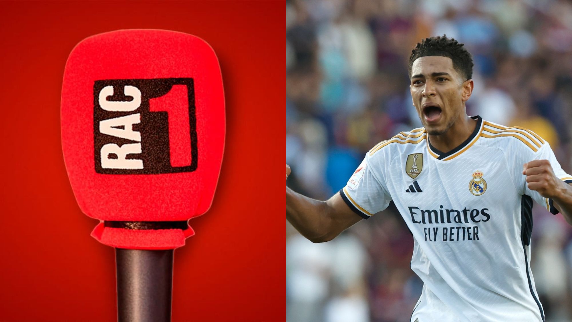 La narración de RAC-1 tras el doblete de Bellingham La narración de RAC-1 tras el doblete de Bellingham