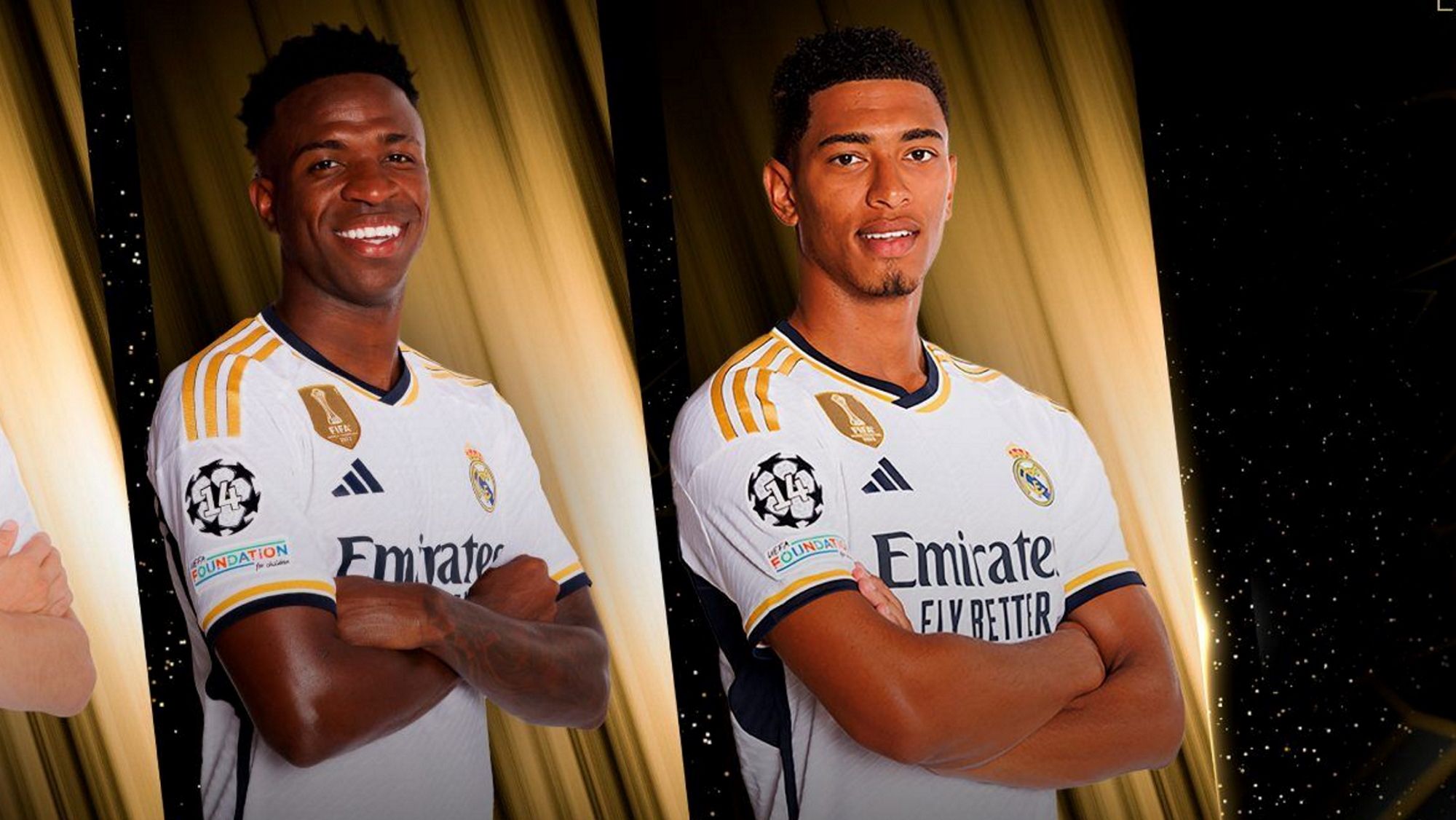 Oficial desvelan las posiciones de Bellingham y Vinicius en el Balón de Oro de hoy Oficial desvelan las posiciones de Bellingham y Vinicius en el Balón de Oro de hoy