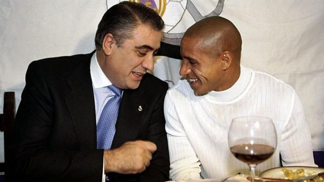 Sanz y Roberto Carlos Sanz y Roberto Carlos
