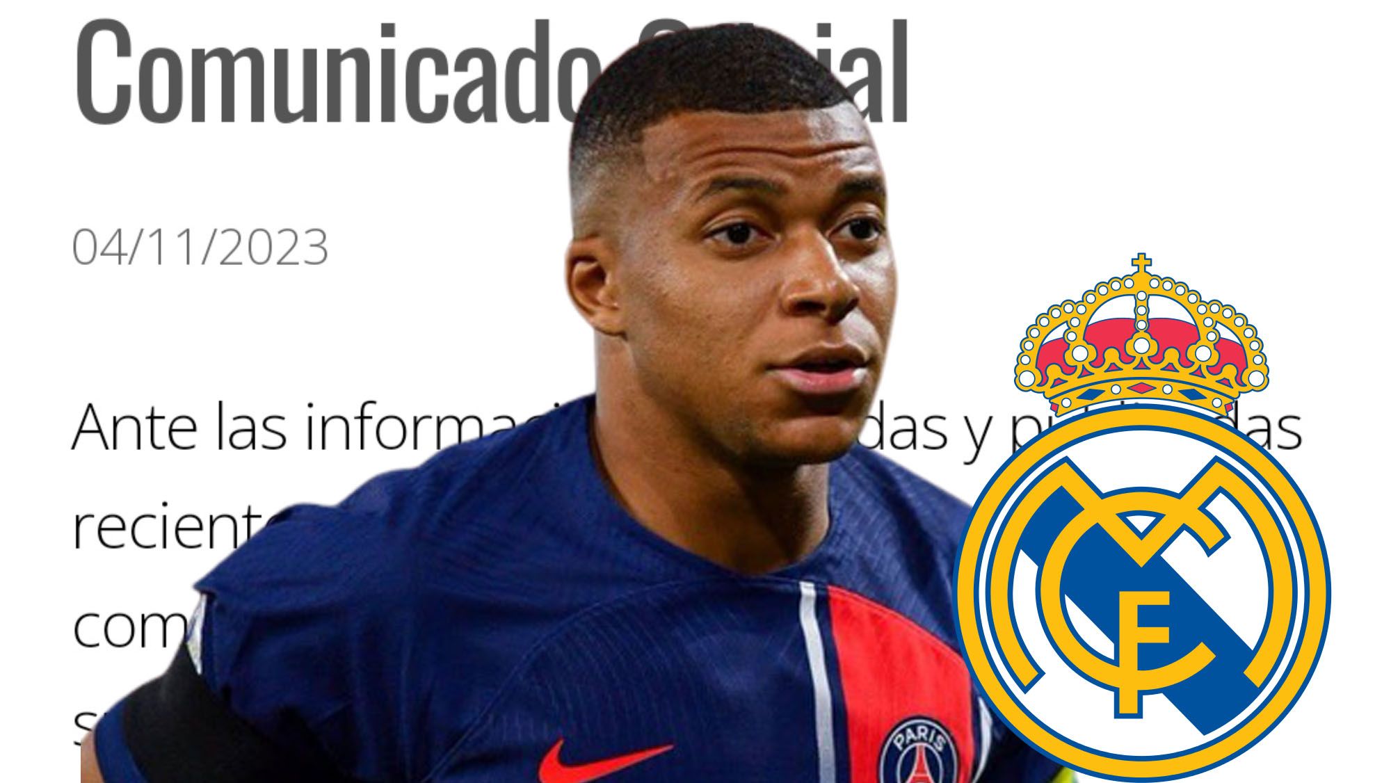 Oficial: el Real Madrid lanza un comunicado sobre Kylian Mbappé