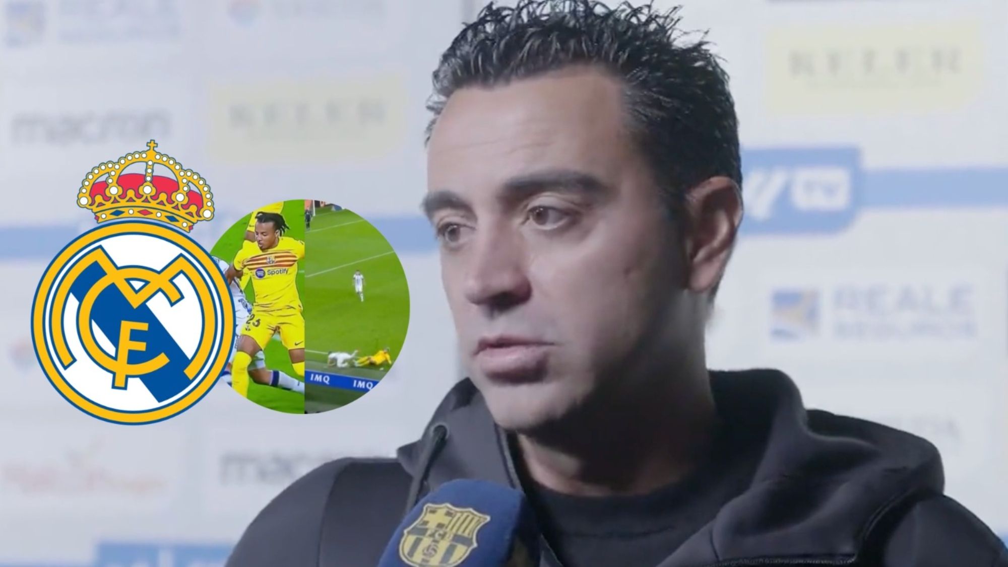 Xavi continúa con los lloros del clásico tras la polémica ante la Real Merecimos g...
