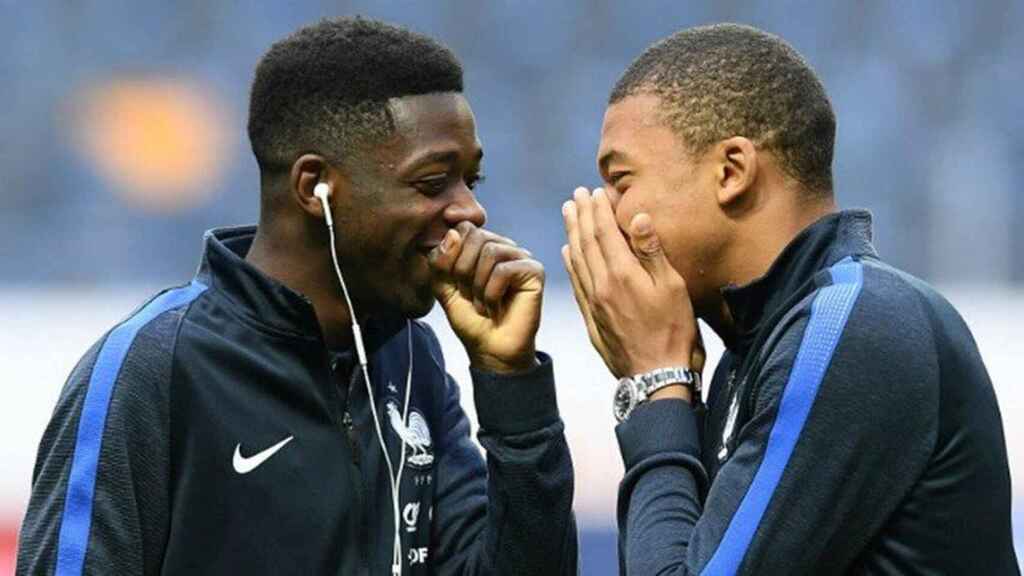¿Qué le dijo Kylian Mbappé a Dembelé el día que debutaron en la Copa del Mundo?