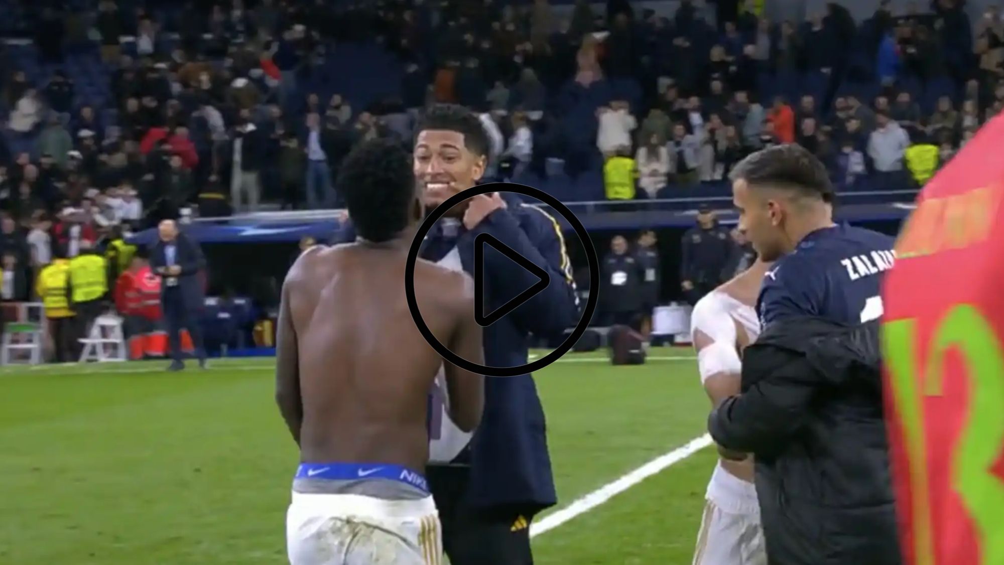 Bellingham se fue a por Vinicius y se lo dijo a la cara“Hermano…”
