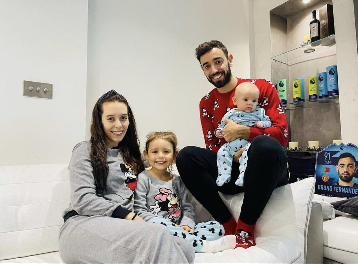 La familia de Bruno Fernandes al descubierto 