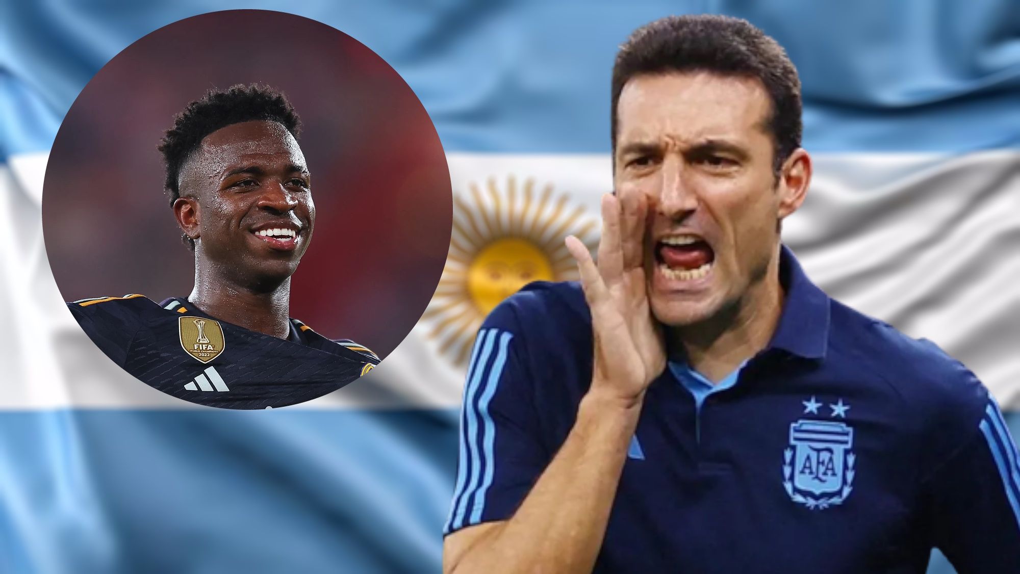 El ‘Plan Anti Vinicius’ llega a Argentina Scaloni lo convoca para frenar al brasileño El ‘Plan Anti Vinicius’ llega a Argentina Scaloni lo convoca para frenar al brasileño
