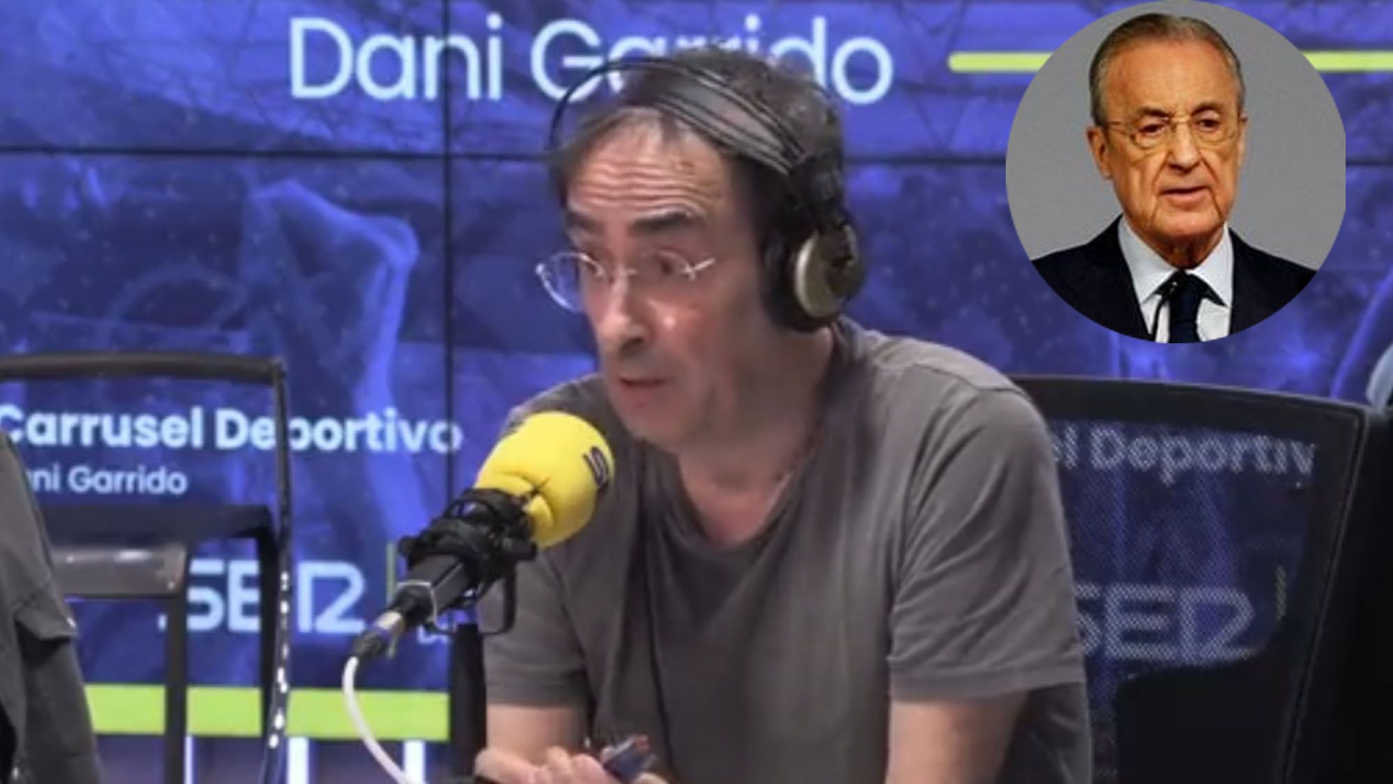 Iturralde se viene arriba y responde a Florentino por criticar a los árbitros: “Es un i…”