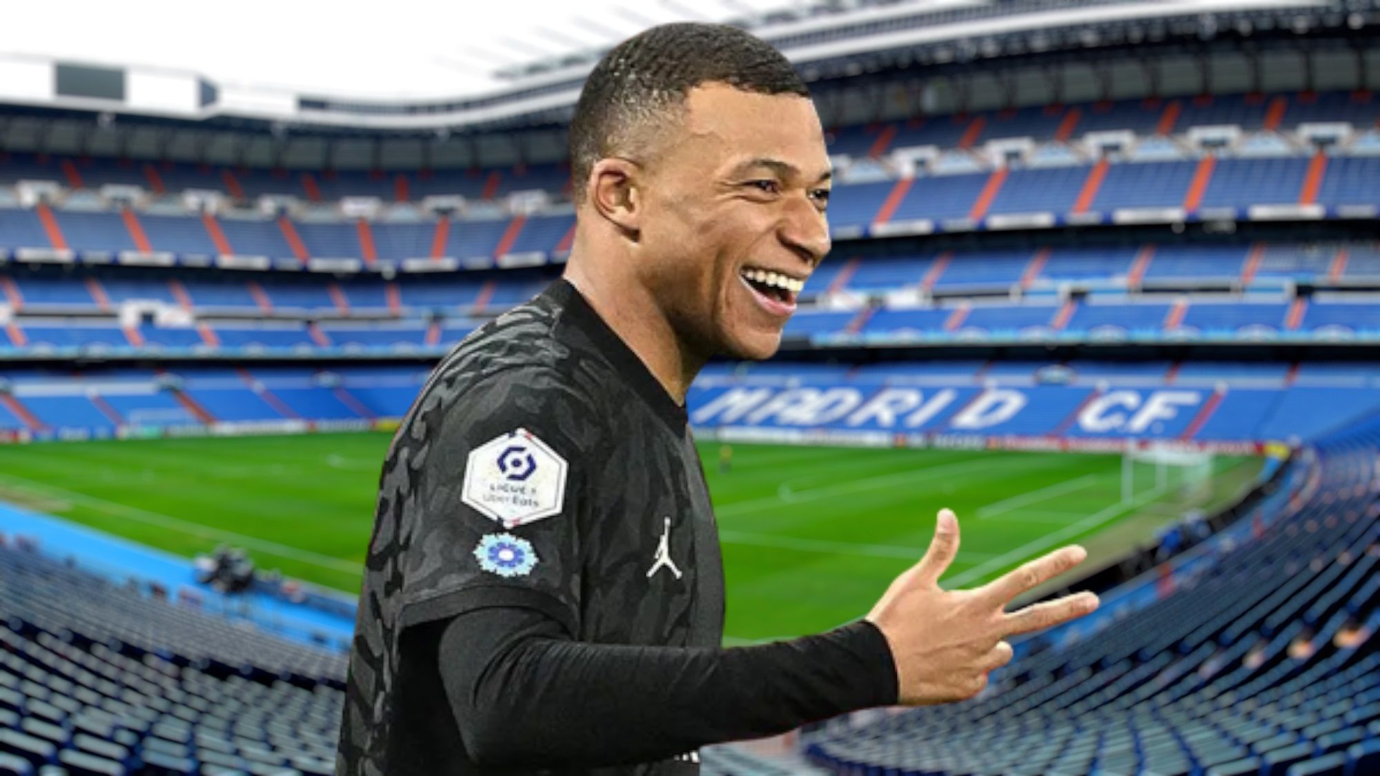 Mbappé le quitaría el puesto en el Madrid, pero no le importa