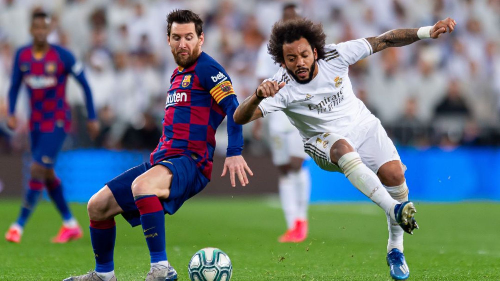 Marcelo destapa la estrategia del Real Madrid para frenar a Messi: "Decíamos q..." Marcelo destapa la estrategia del Real Madrid para frenar a Messi: "Decíamos q..."