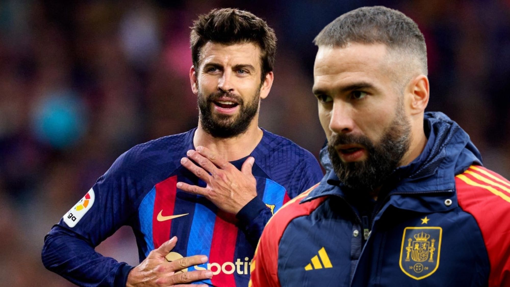 Carvajal responde a Piqué tras atacar al Madrid con un 'zasca' de los que duelen: "No..."