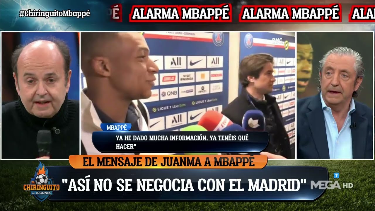 Juanma Rodríguez sigue sin perdonar a Kylian Mbappé