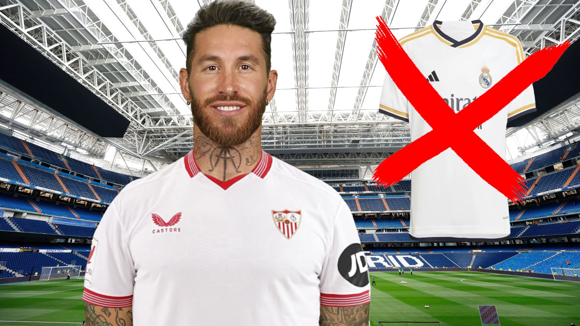 El inesperado gesto de Sergio Ramos con una camiseta del Real Madrid: "No p..."