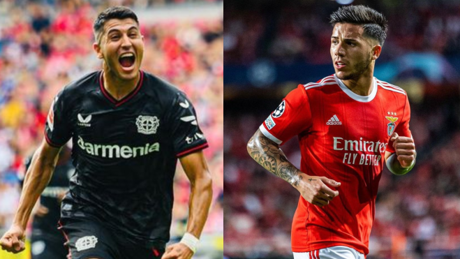 Enzo Fernandez Exequiel Palacios Enzo Fernandez Exequiel Palacios