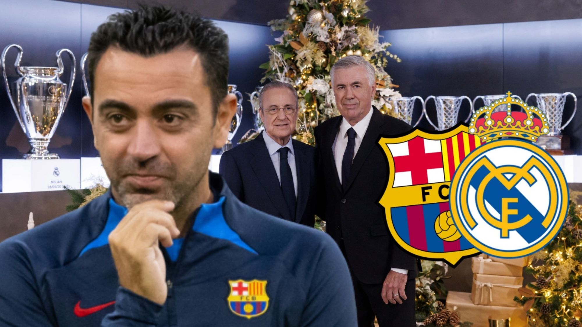 Xavi pide el fichaje de un jugador pretendido por el Madrid