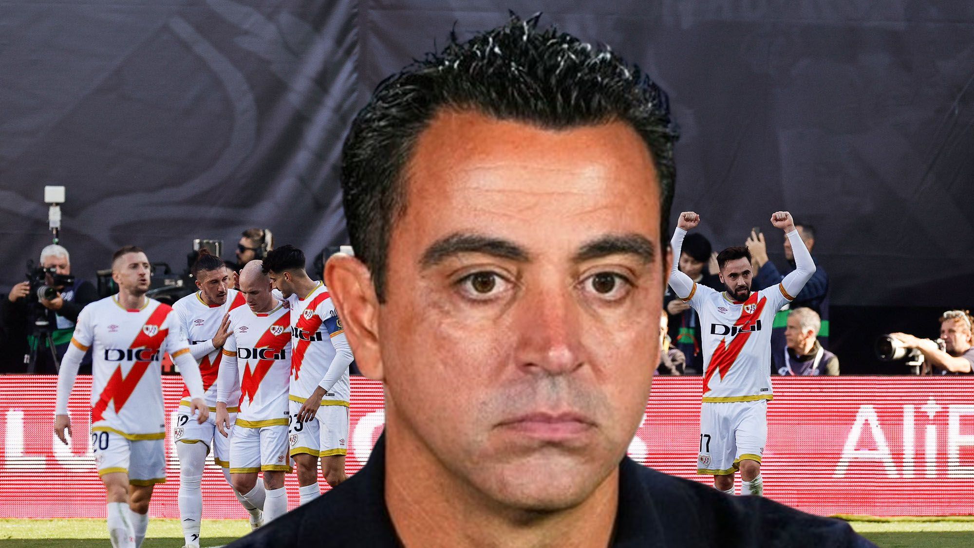 Xavi, contra las cuerdas: pinchazo del Barça contra el Rayo y se lía Xavi, contra las cuerdas: pinchazo del Barça contra el Rayo y se lía