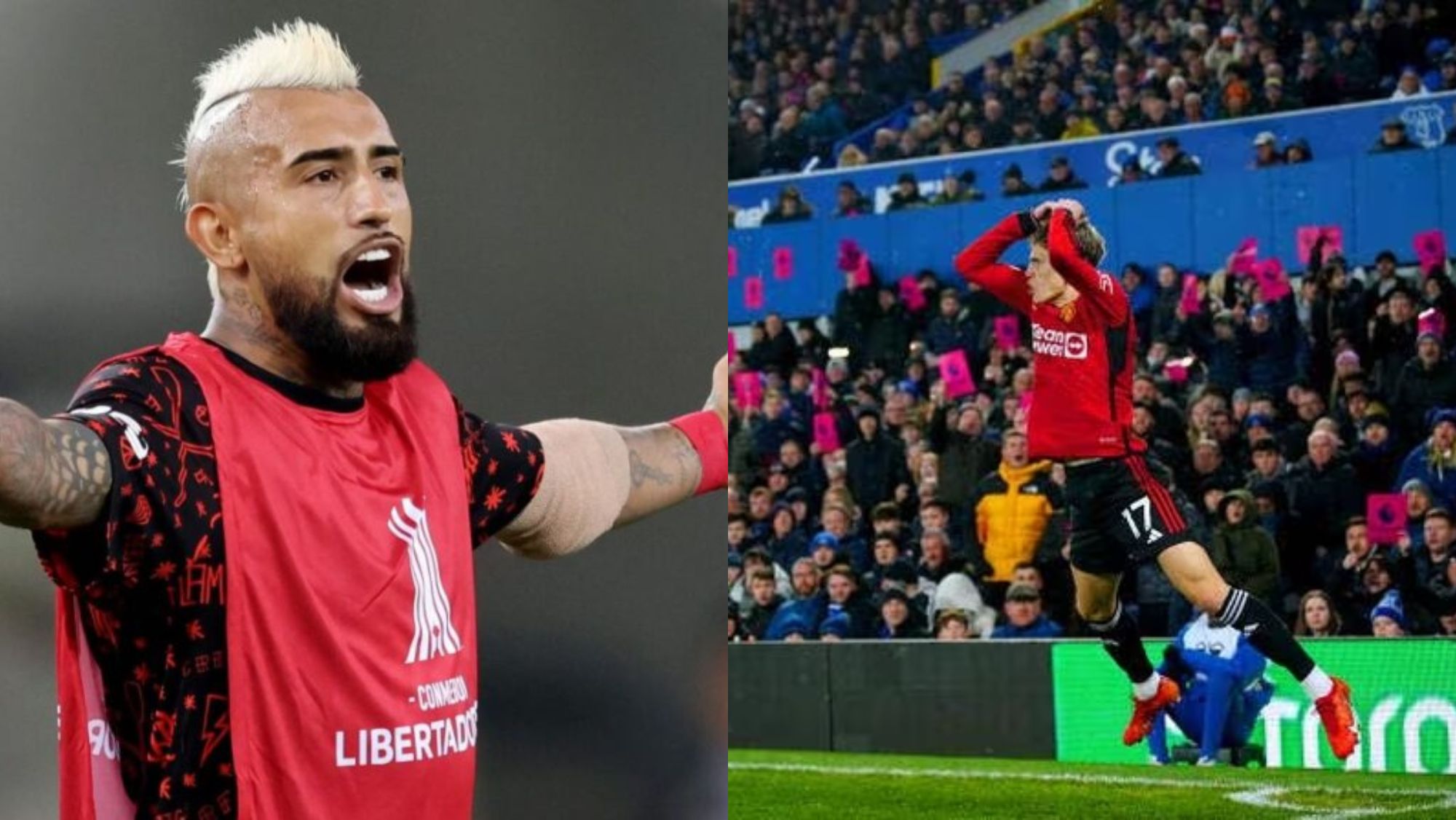 Arturo Vidal ataca a Garnacho por celebrar su gol como Cristiano Ronaldo: "Tiene q..." Arturo Vidal ataca a Garnacho por celebrar su gol como Cristiano Ronaldo: "Tiene q..."