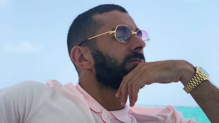 Karim Benzema para una revista