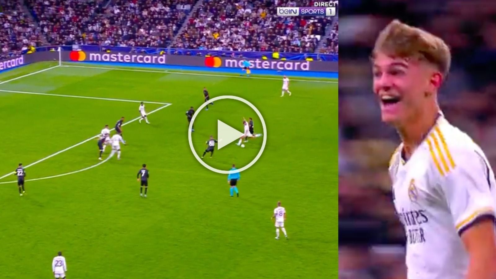 El canterano Nico Paz da la victoria al Real Madrid con un golazo imparable El canterano Nico Paz da la victoria al Real Madrid con un golazo imparable