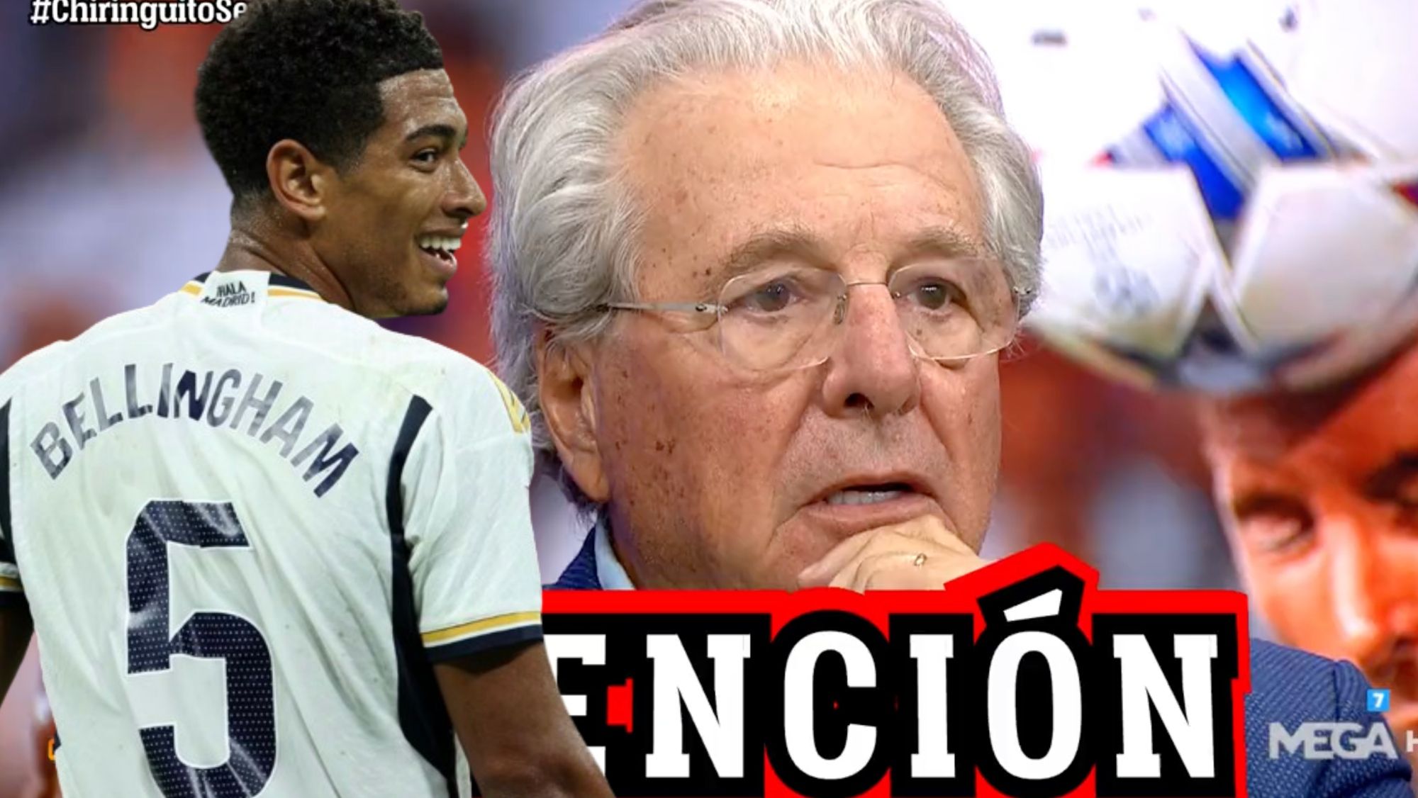 Bellingham retrata como nunca a D'Alessandro, tertuliano de El Chiringuito Bellingham retrata como nunca a D'Alessandro, tertuliano de El Chiringuito