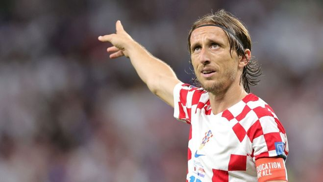 Luka Modric nos dejó una de las imágenes de lo que va de Mundial Luka Modric nos dejó una de las imágenes de lo que va de Mundial