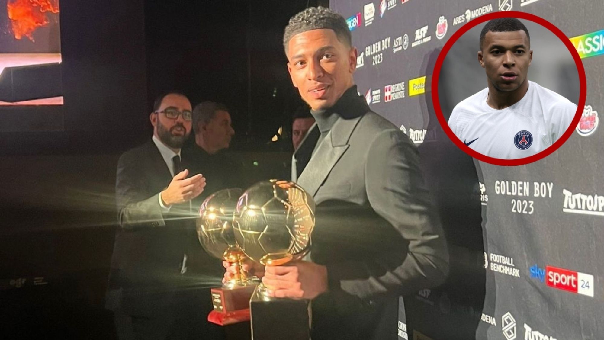 Bellingham lanza un sorprendente aviso a Mbappé tras ganar el Golden Boy: "Quiero..."
