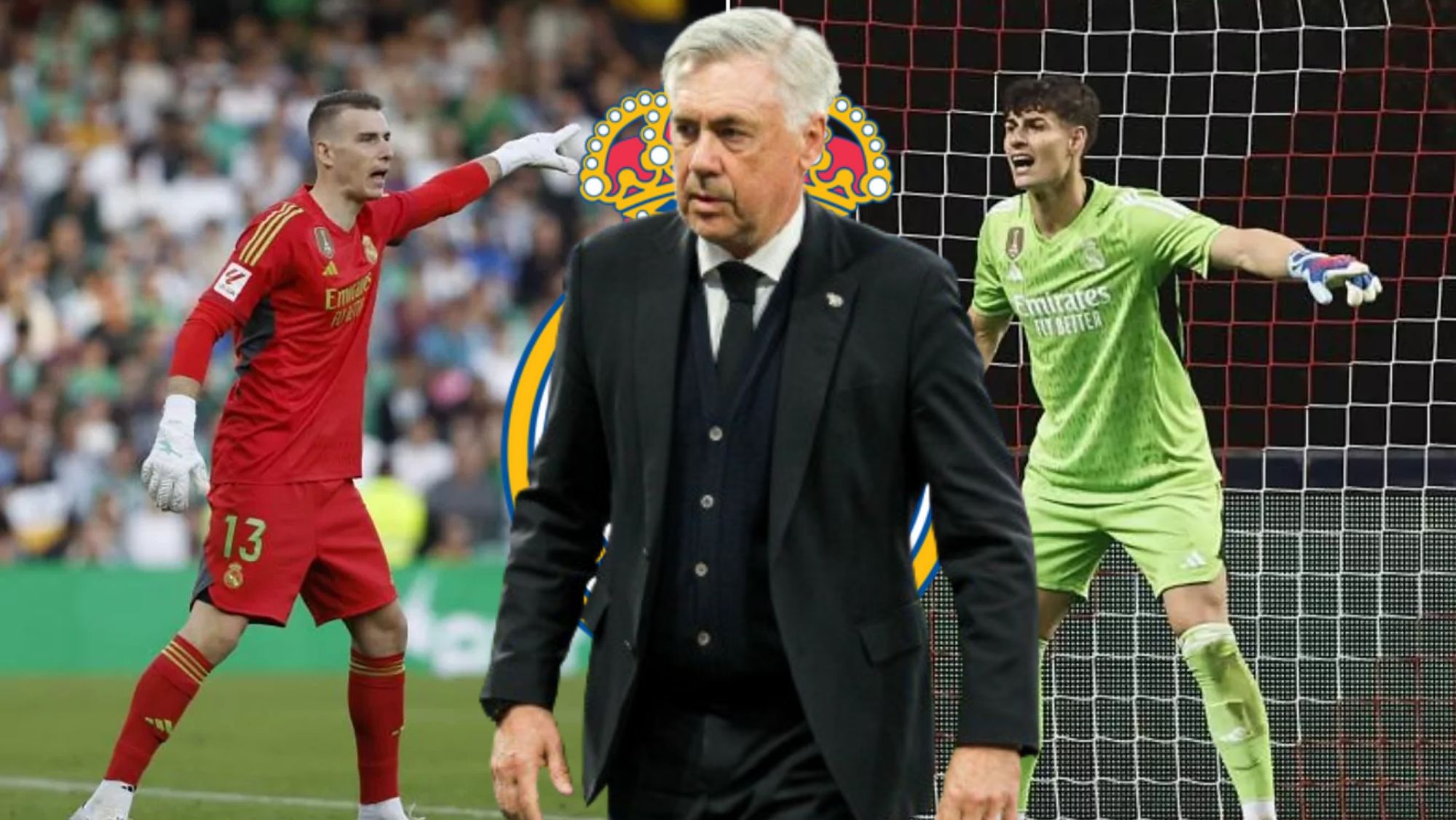 Sale a la luz el portero titular del Real Madrid de hoy contra el Villarreal: Ancelotti da el OK