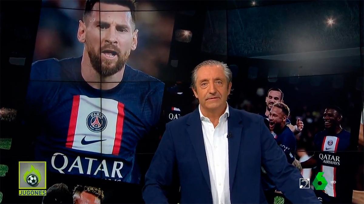 Josep Pedrerol desea ver a Messi ganando el Mundial
