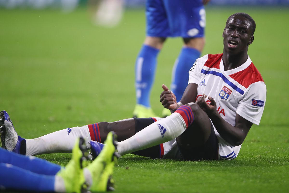 Ferland Mendy con el Olympique de Lyon