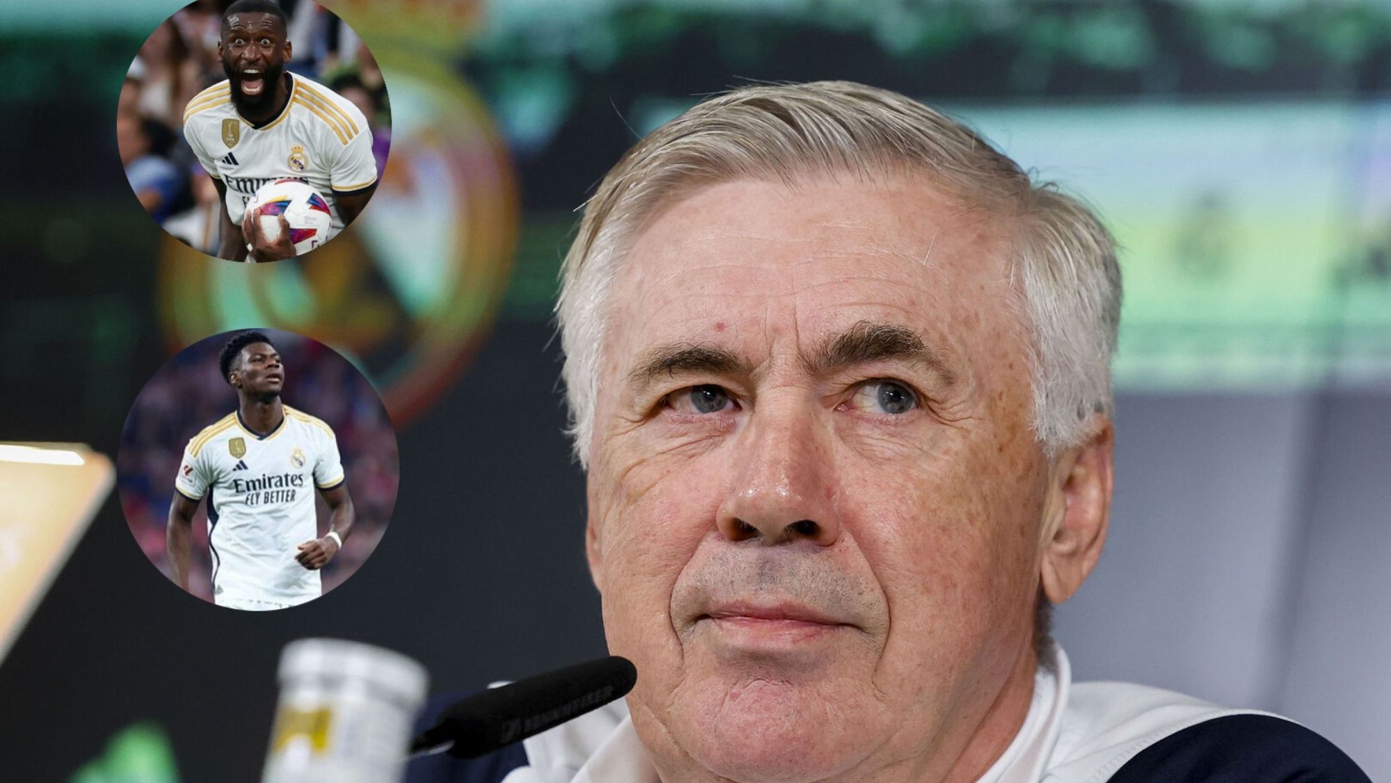 Ancelotti dará descanso a Rüdiger y Tchouaméni