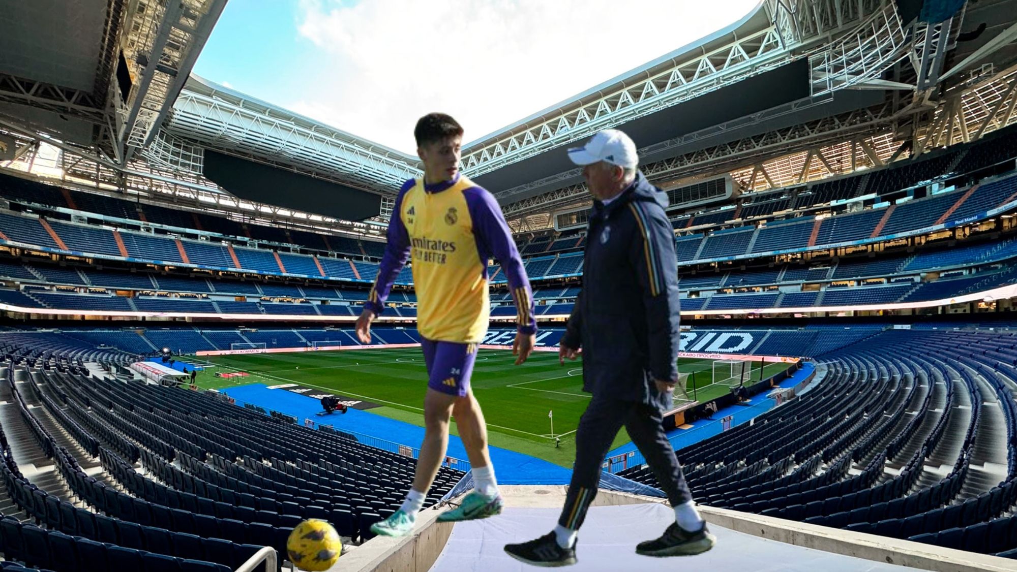 Ancelotti se fue a por Arda Güler y se lo dijo claroel problema en Copa del Rey