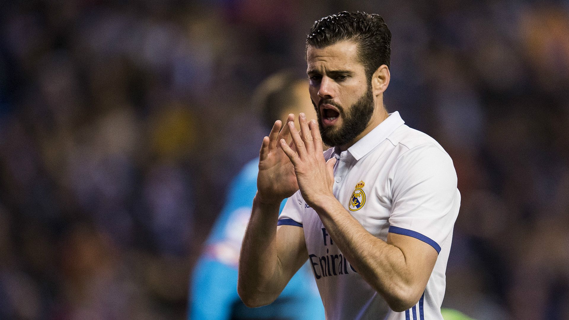 Nacho Fernández con el Real Madrid