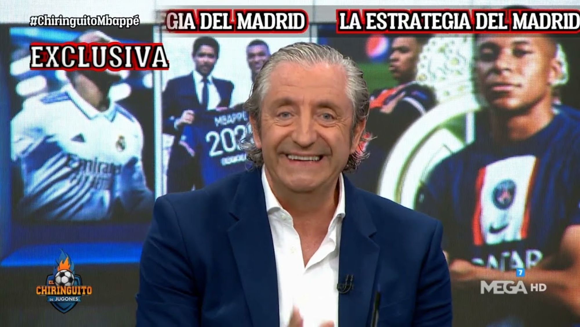 Pedrerol, retratadoel periodista que acertó el fichaje de Bellingham le contradice con Mbappé