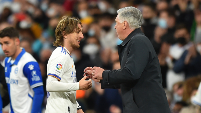 Carlo Ancelotti le dedicó este mensaje a Luka Modric