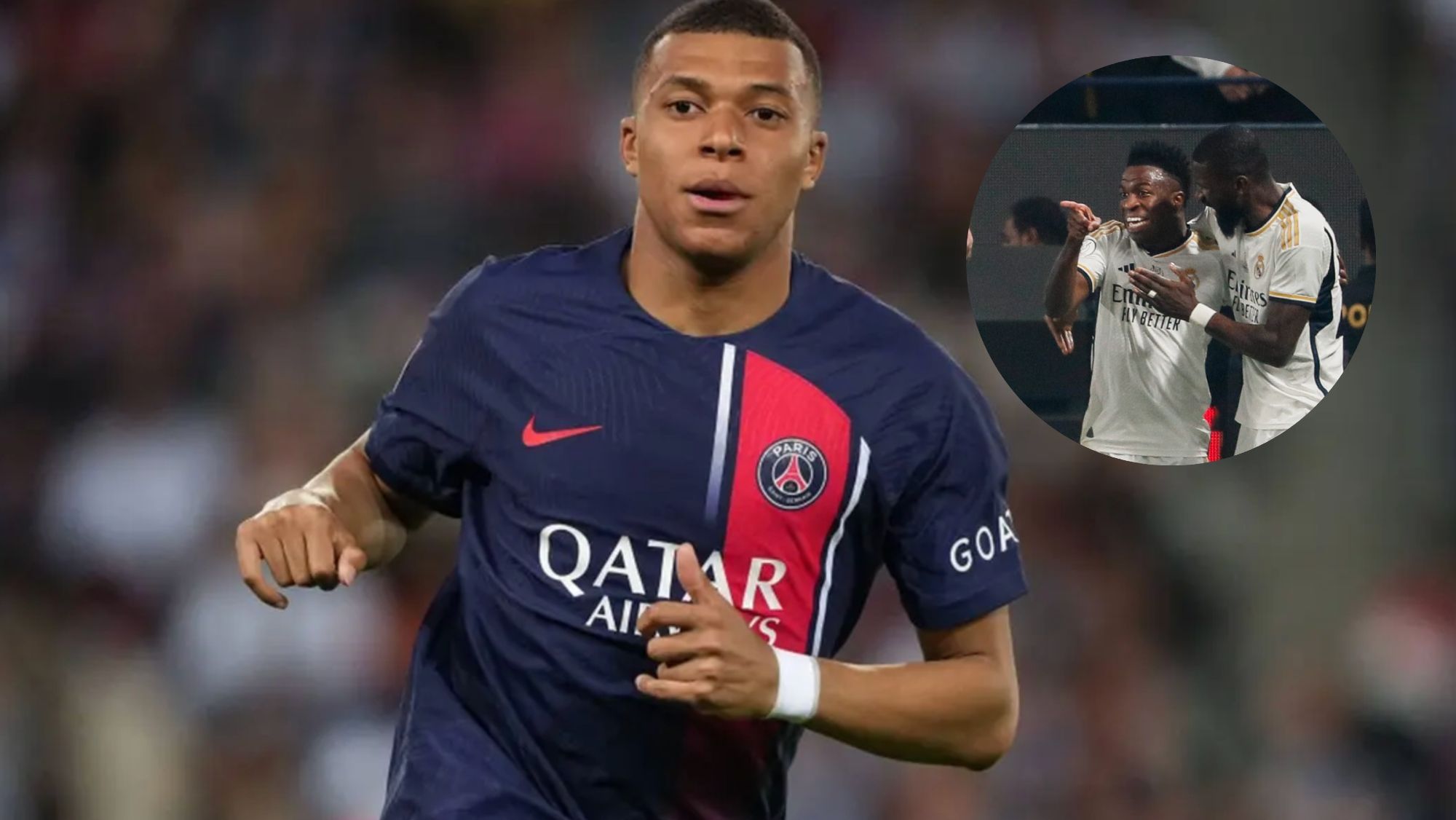 Mbappé no se corta y lanza un guiño al Real Madrid tras la goleada al Barça Me g...