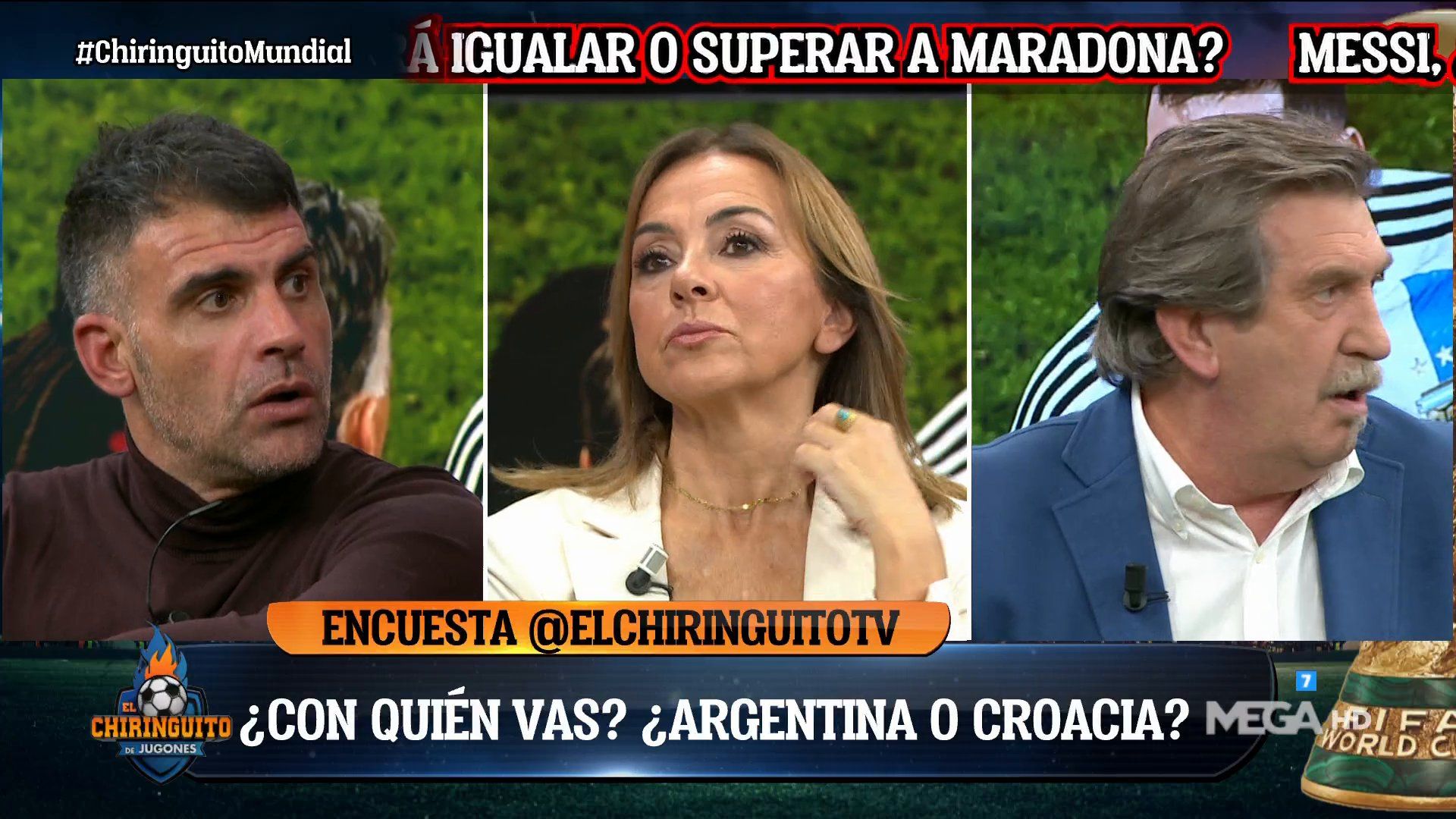 Iñaki Cano estuvo muy acertado con las críticas a Messi