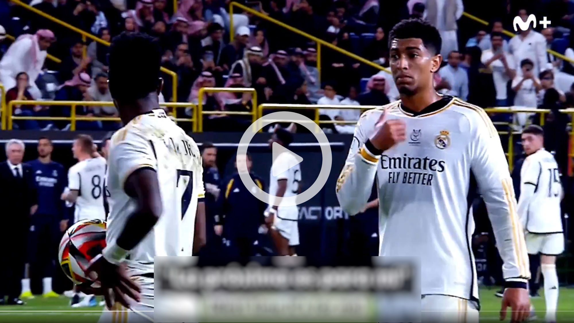 La imagen que demuestra cómo se llevan realmente Vinicius y Bellingham pillados