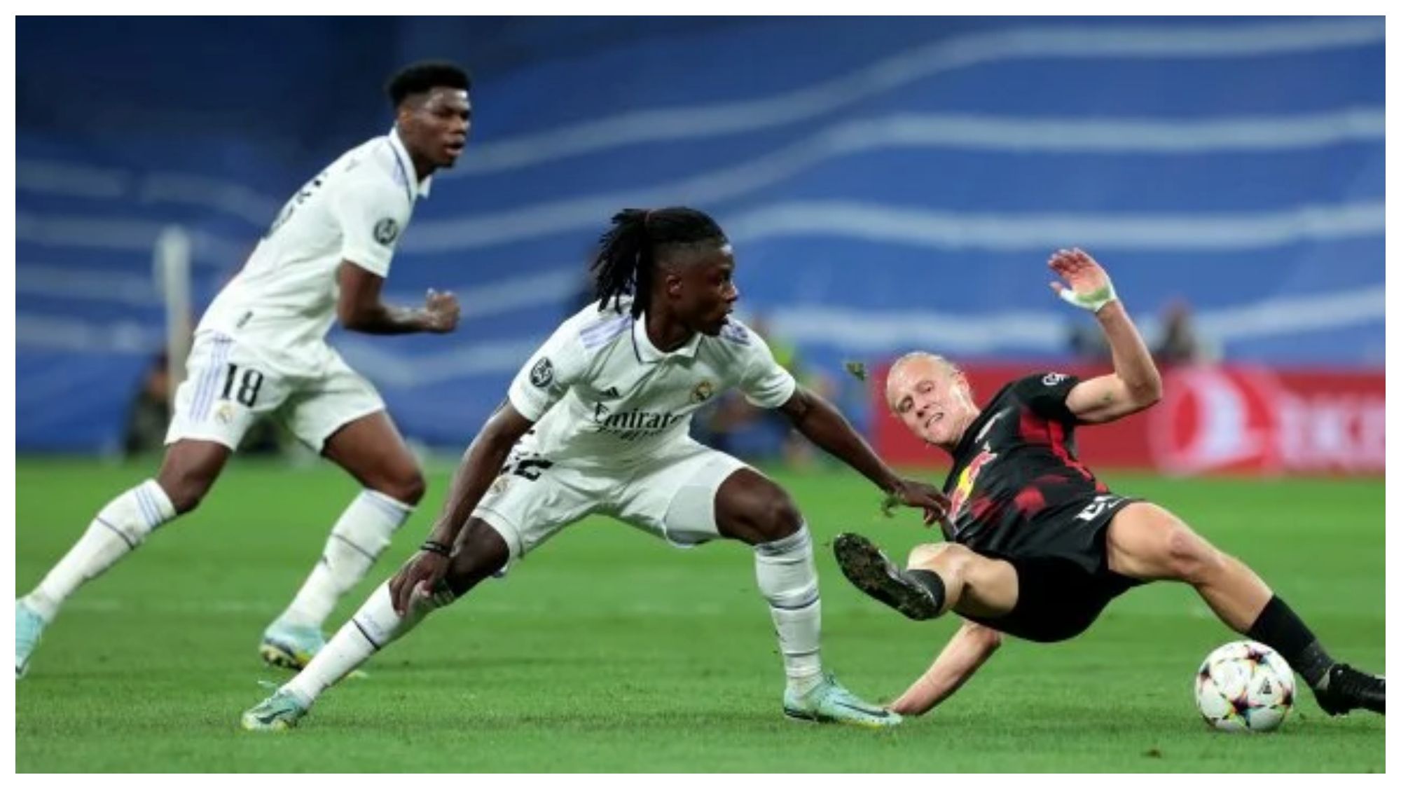 Eduardo Camavinga con el Madrid