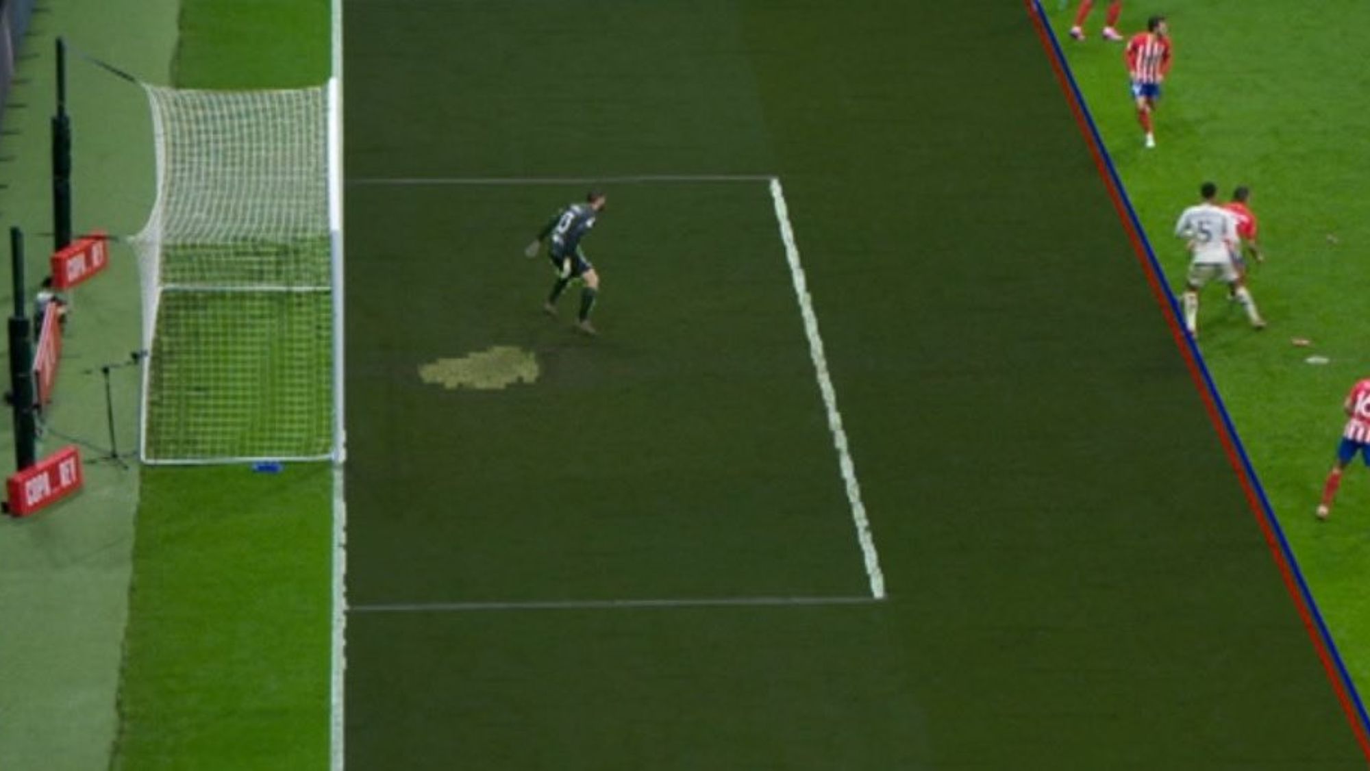 La toma del gol anulado al Real Madrid que no se vio en TV: el VAR, en el punto de mira
