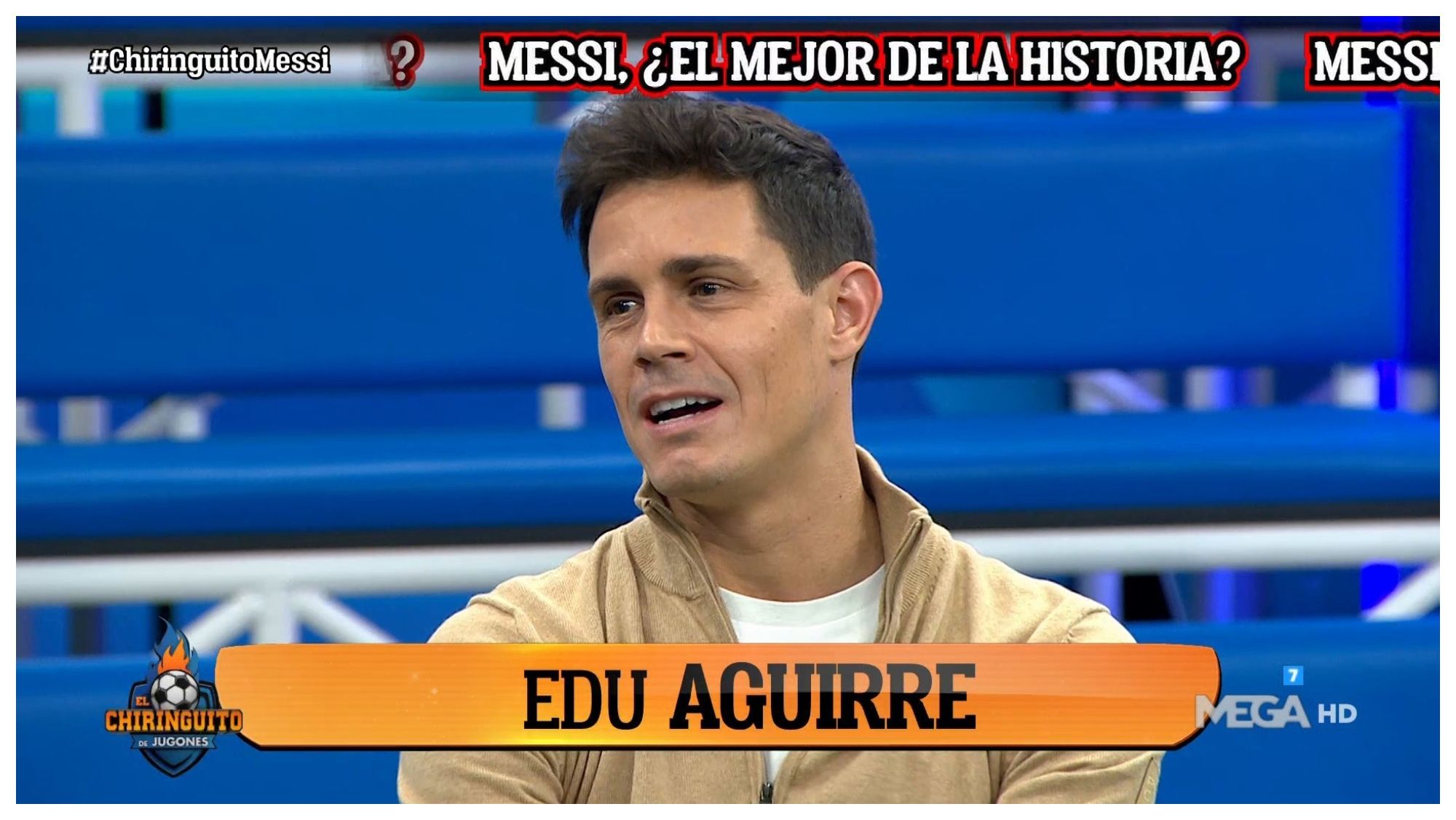 Edu Aguirre en El Chiringuito