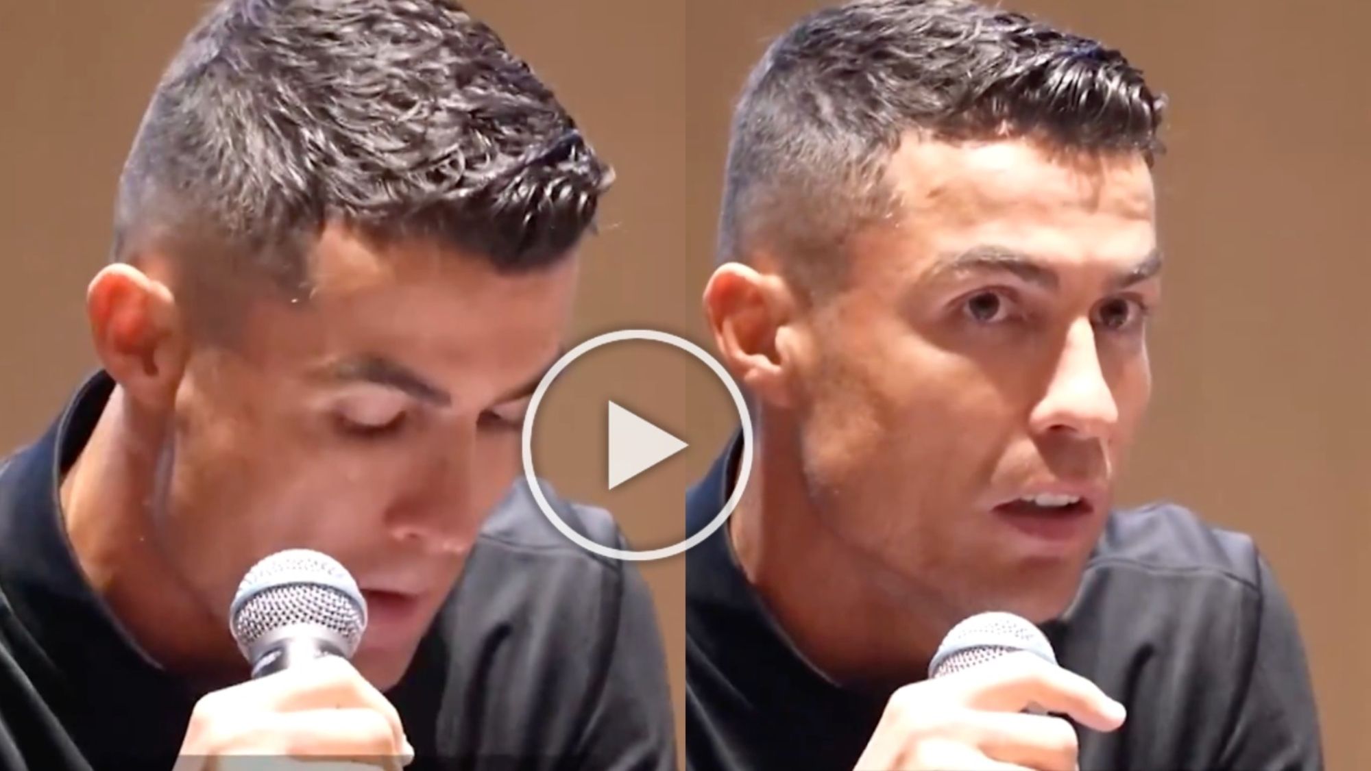 Cristiano Ronaldo pide perdón Cristiano Ronaldo pide perdón