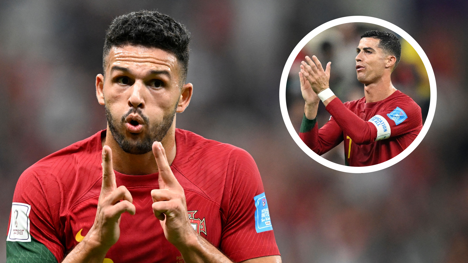 Cristiano Ronaldo dio apoyo a Gonçalo Ramos tras la difusión de su vídeo sexual
