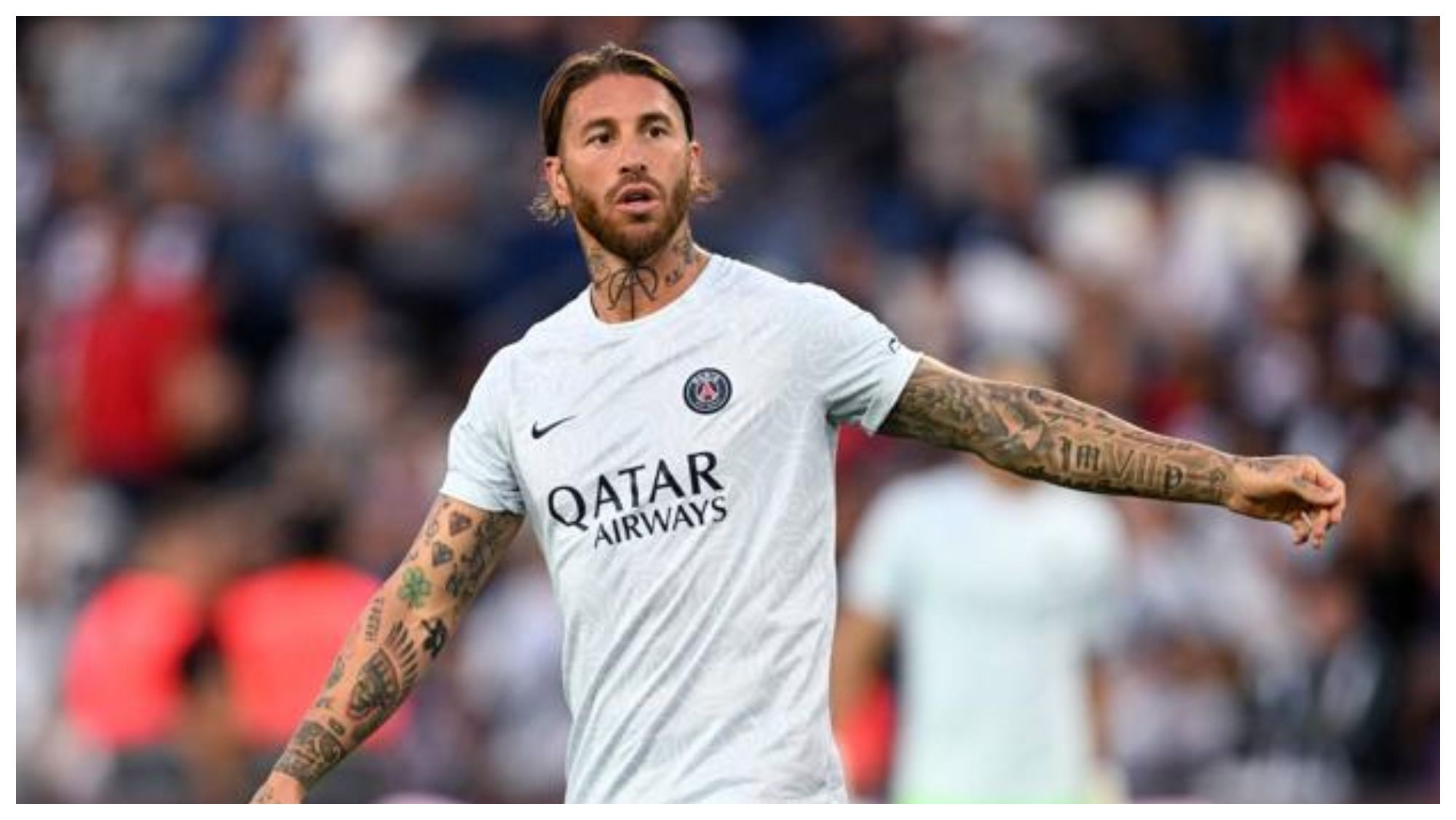 Sergio Ramos con el PSG