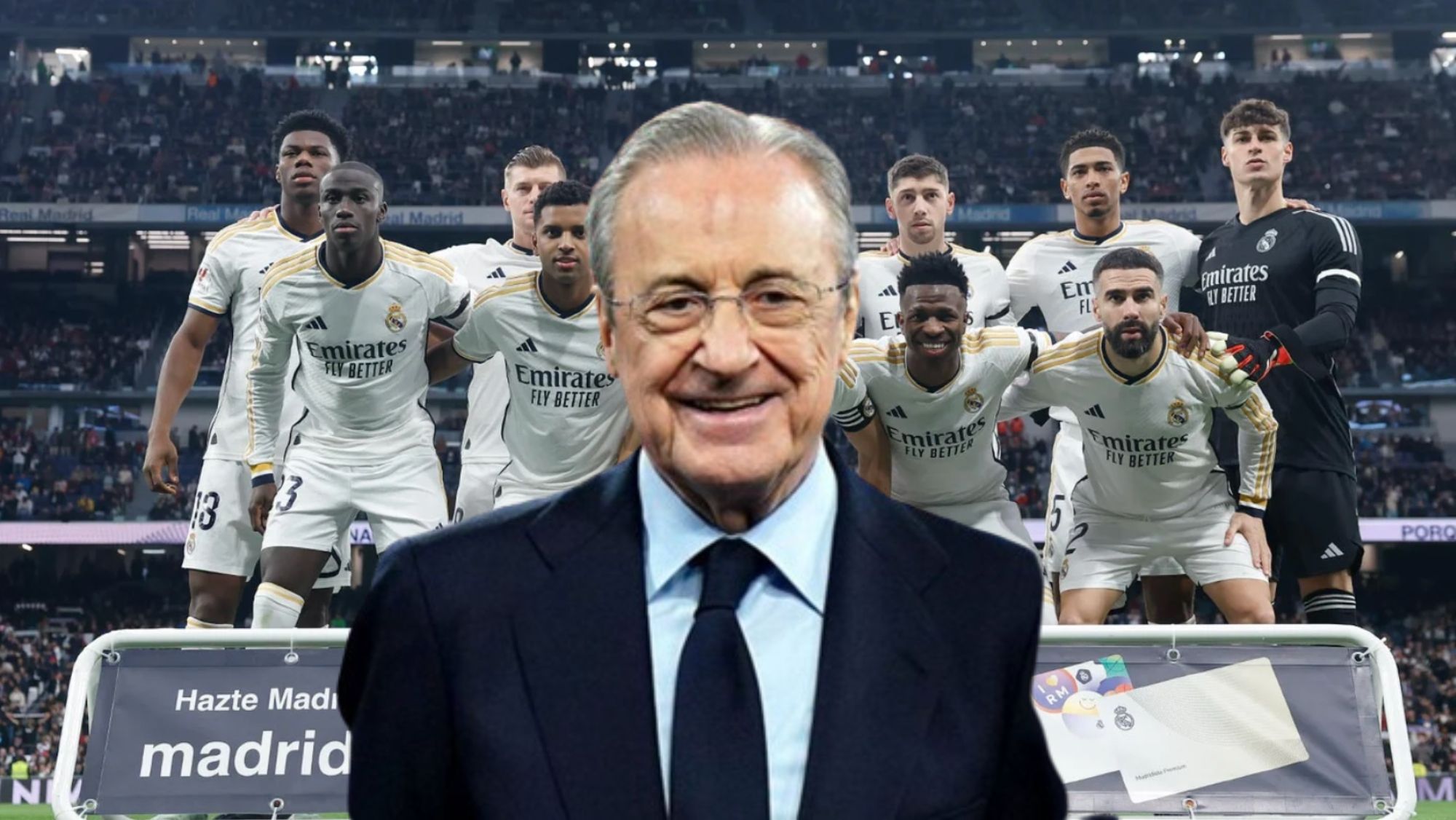 Llamada a Florentino Pérez del presidente de su club 120 millones y es tuyo