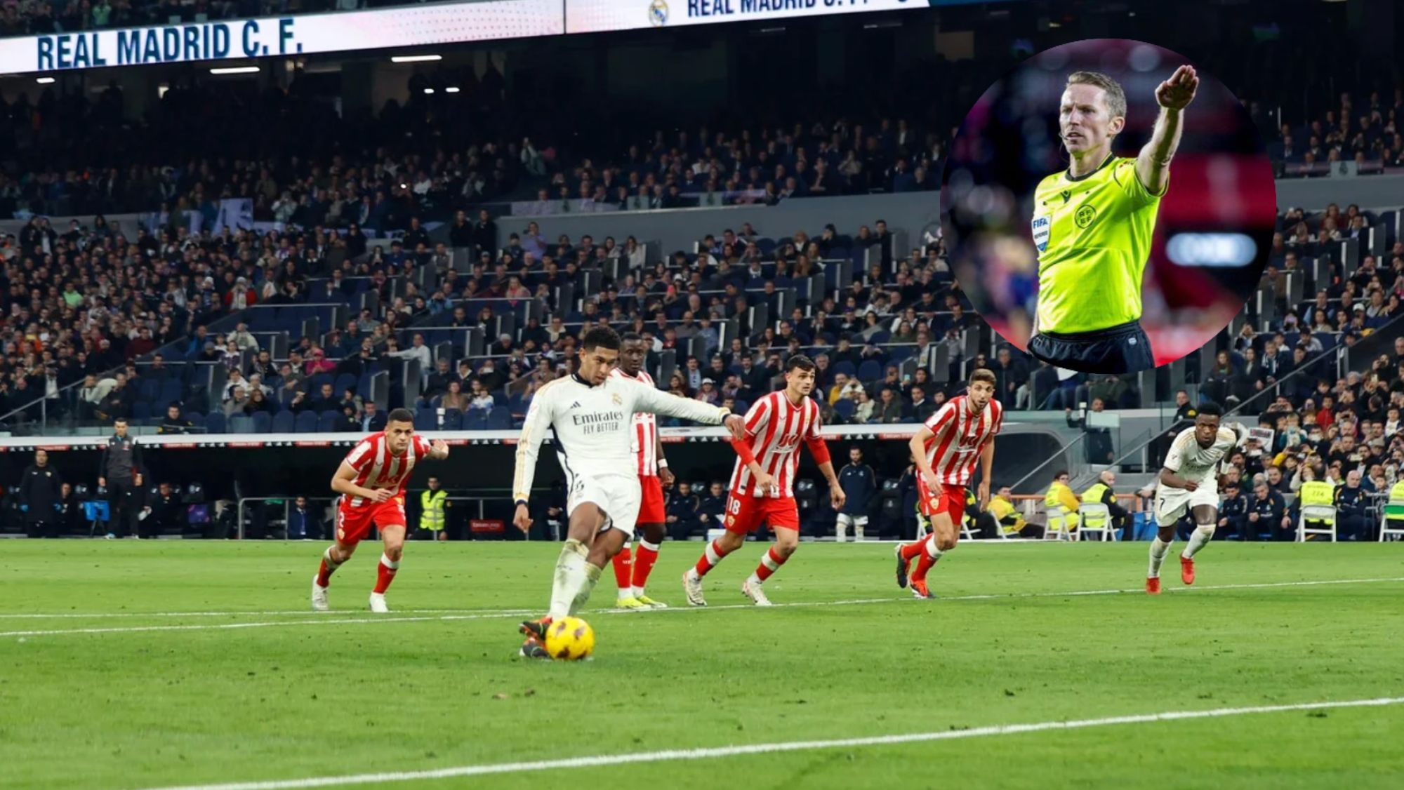 El lamentable gesto del Almería en su estadio contra el Real Madrid  no pasan página