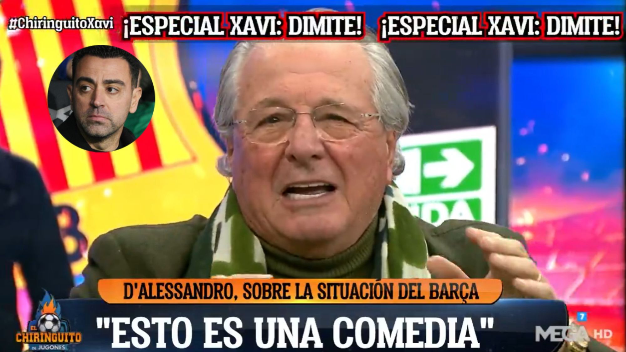 D'Alessandro fue tremendamente duro con Xavi  D'Alessandro fue tremendamente duro con Xavi