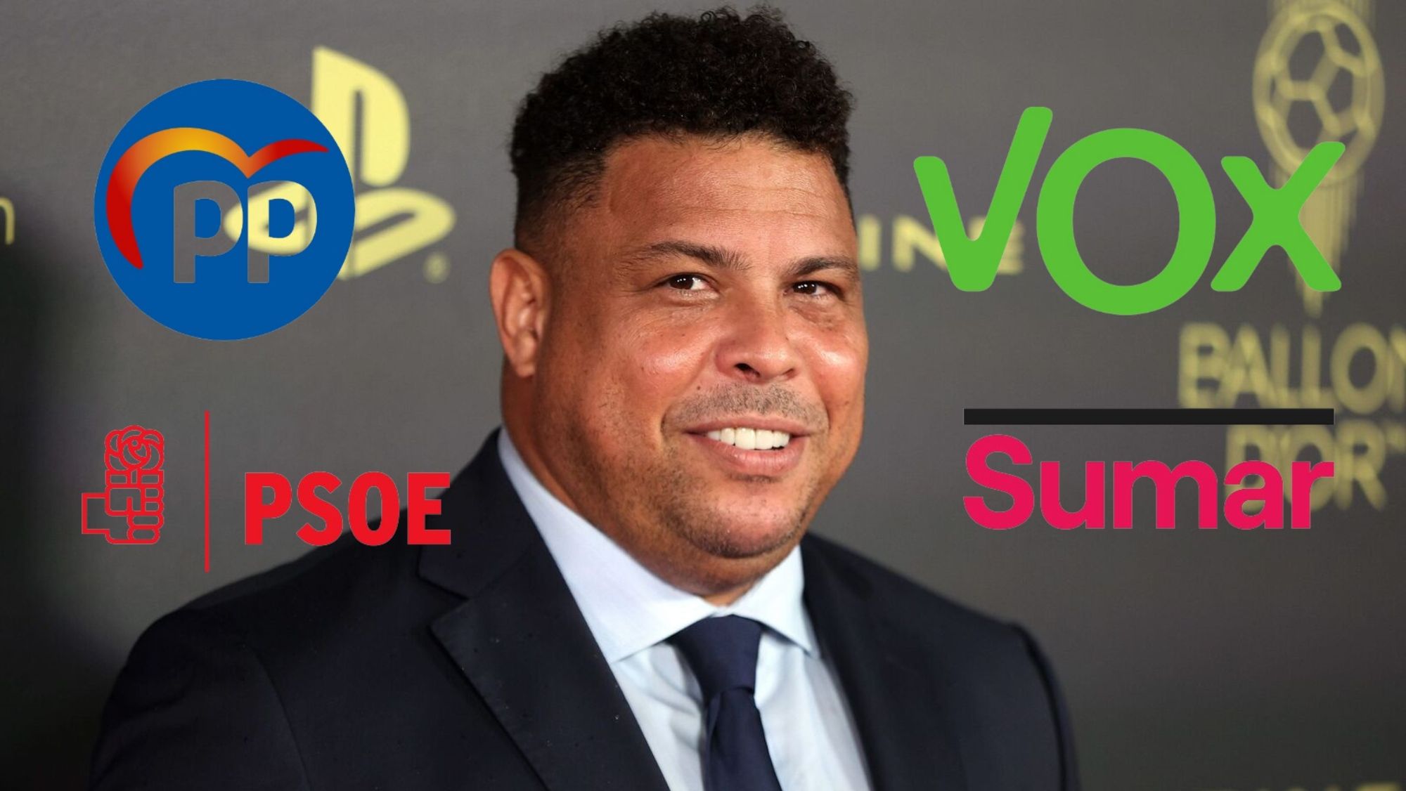 Ronaldo se mete en política Ronaldo se mete en política