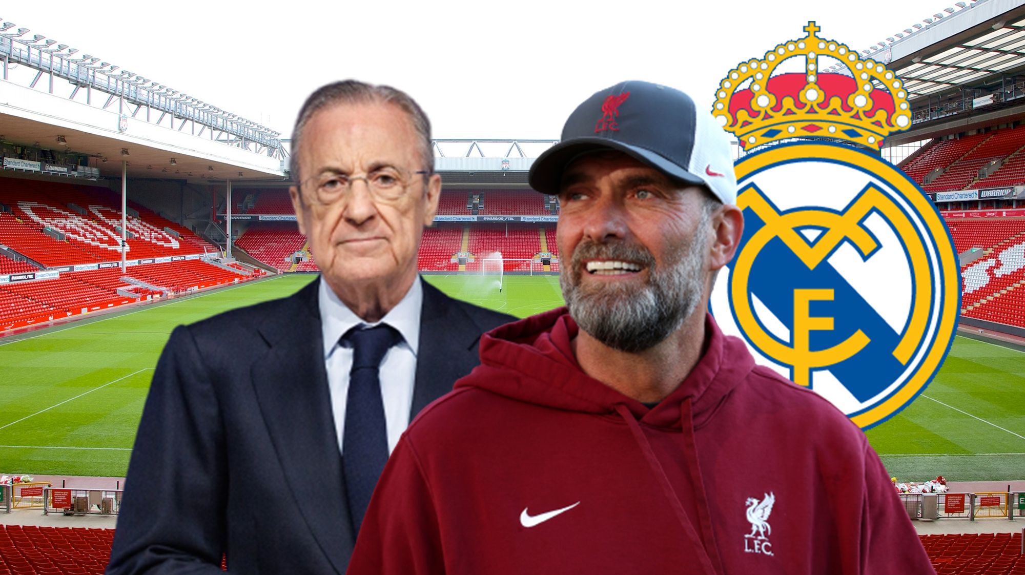 Florentino Pérez, Klopp, Real Madrid, Liverpool