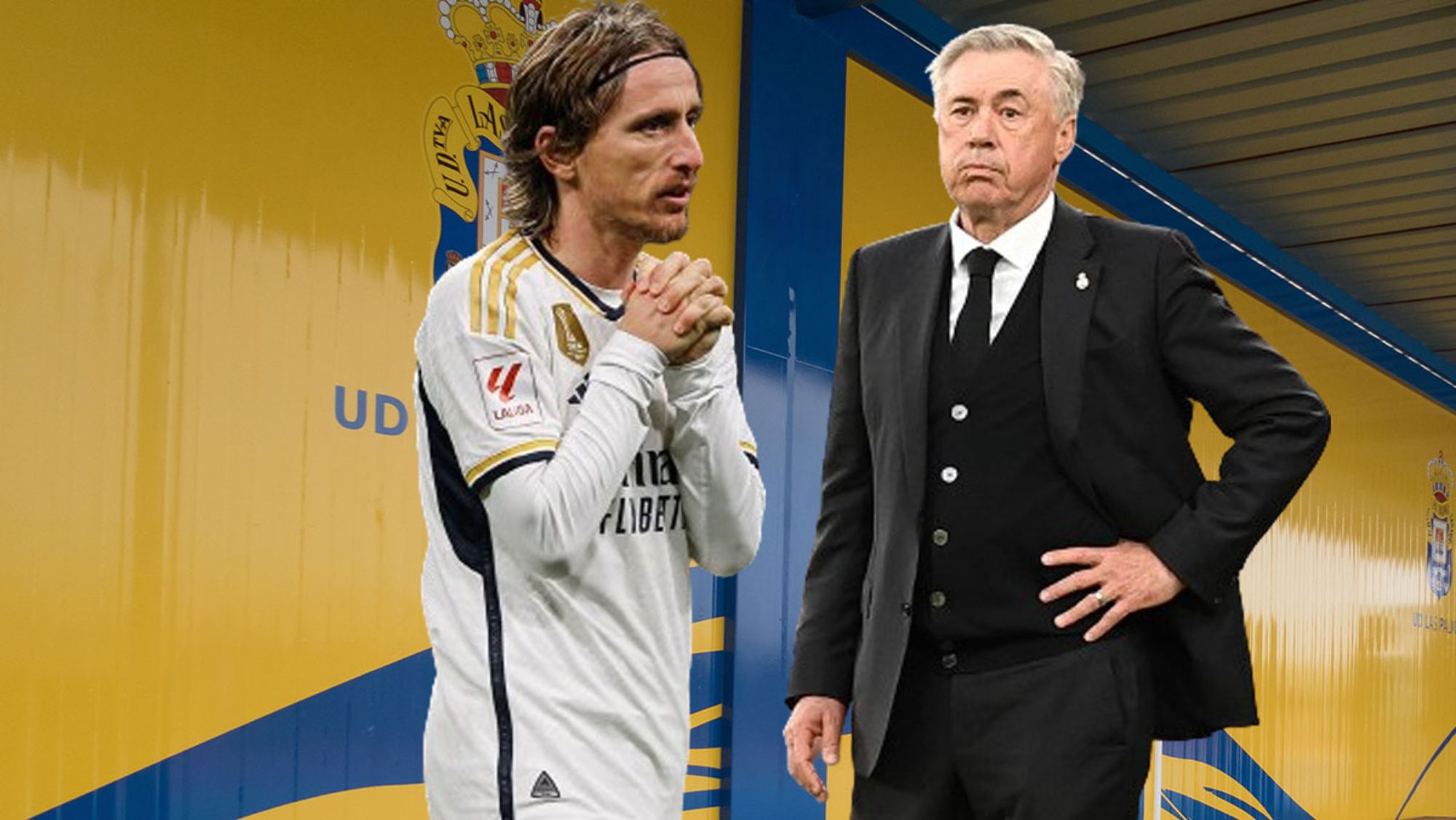 Ancelotti se fue a por Modric y se lo dijo sincero a la cara: "Mira, eres..." Ancelotti se fue a por Modric y se lo dijo sincero a la cara: "Mira, eres..."