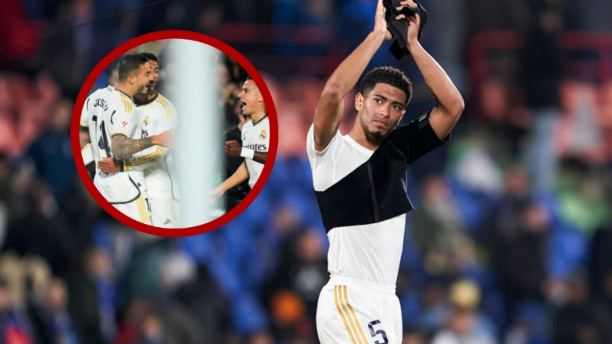 El divertido apodo que le ha puesto Bellingham a Lucas Vázquez tras ganar al Getafe El divertido apodo que le ha puesto Bellingham a Lucas Vázquez tras ganar al Getafe