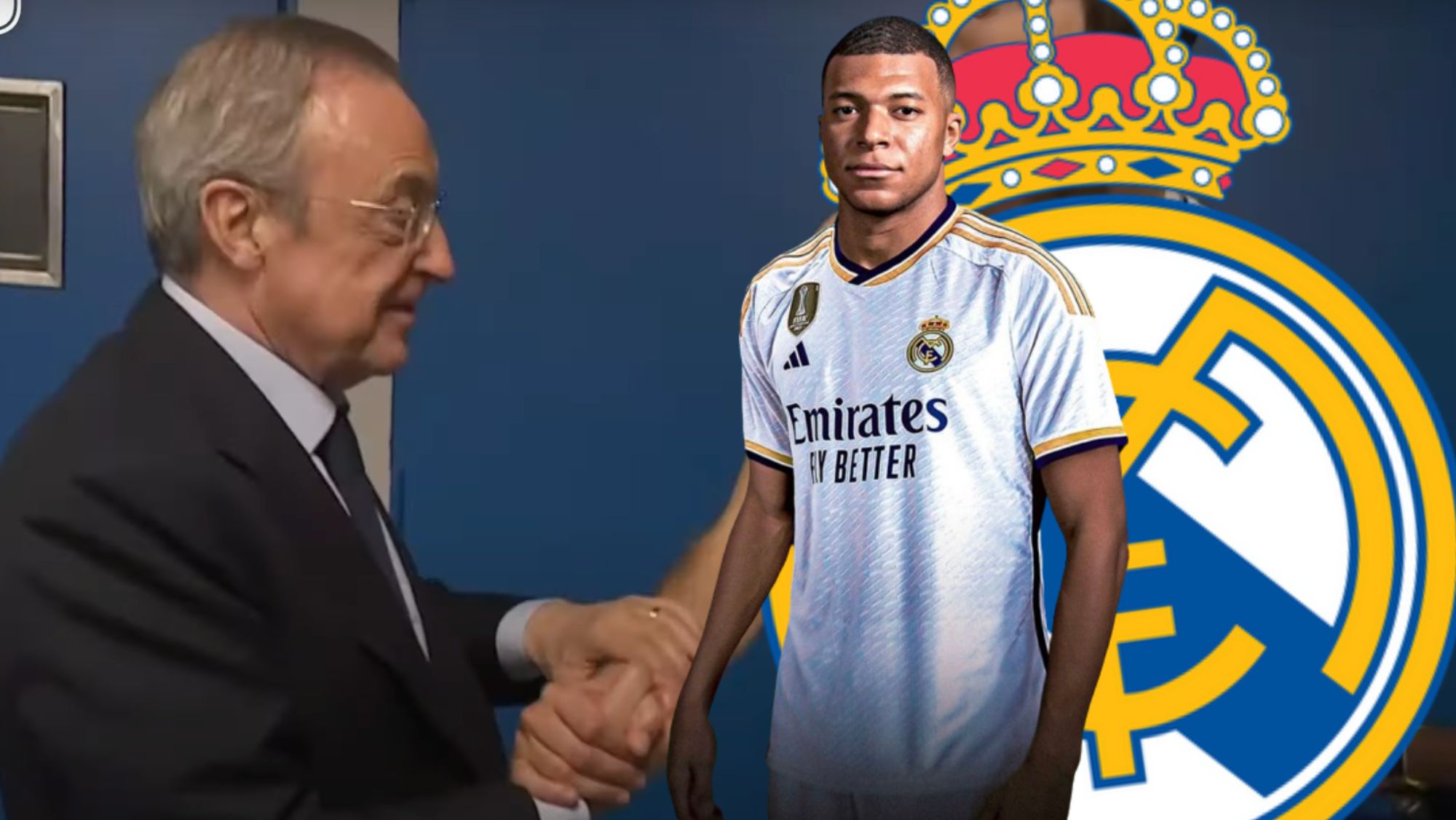 El jugador del Real Madrid que escuchó en el vestuario a Florentino: “Mbappé está c..."